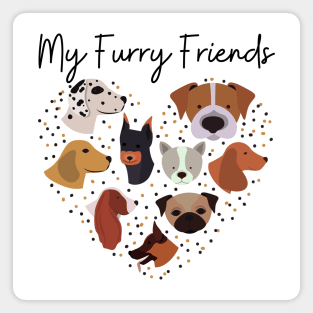 My Furry Friends Magnet